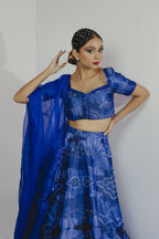 Azurite River Lehenga