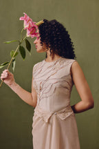 Parisian Kota Wrap Silk Dress