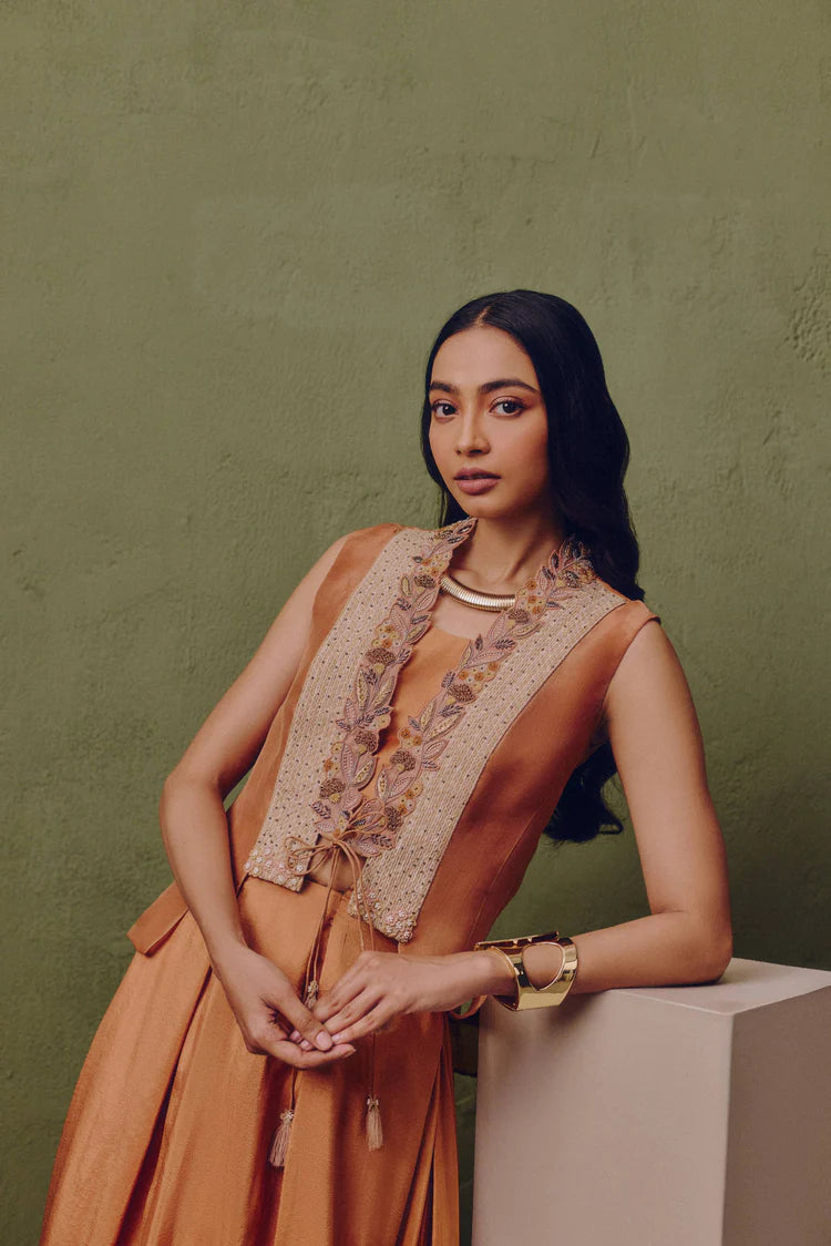 Solar Lehenga with a Jacket