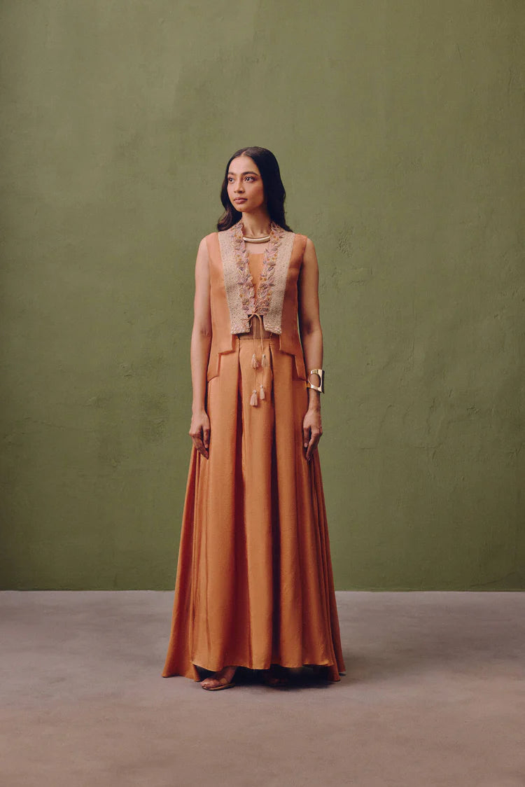 Solar Lehenga with a Jacket