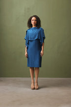 Ocean Muse Silk Dress
