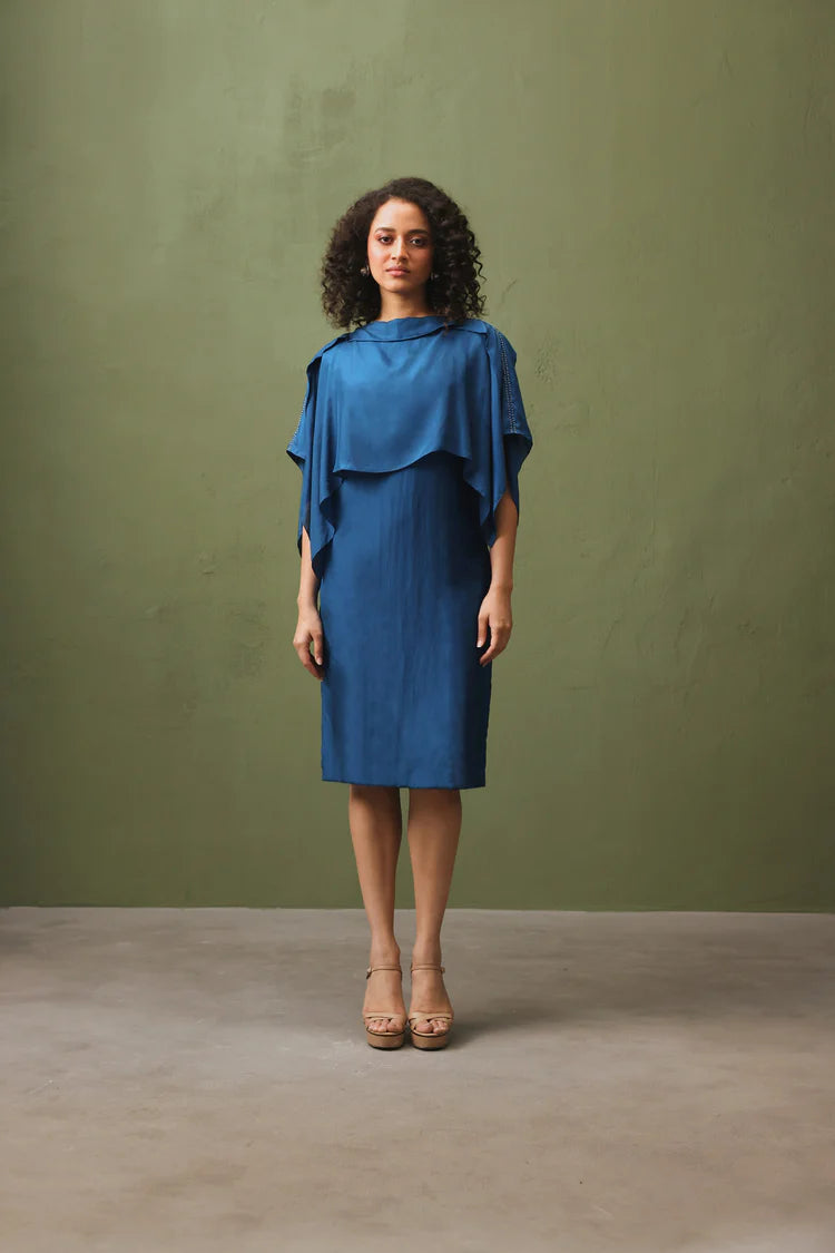 Ocean Muse Silk Dress