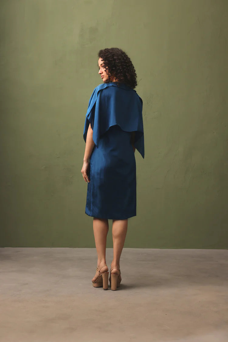 Ocean Muse Silk Dress