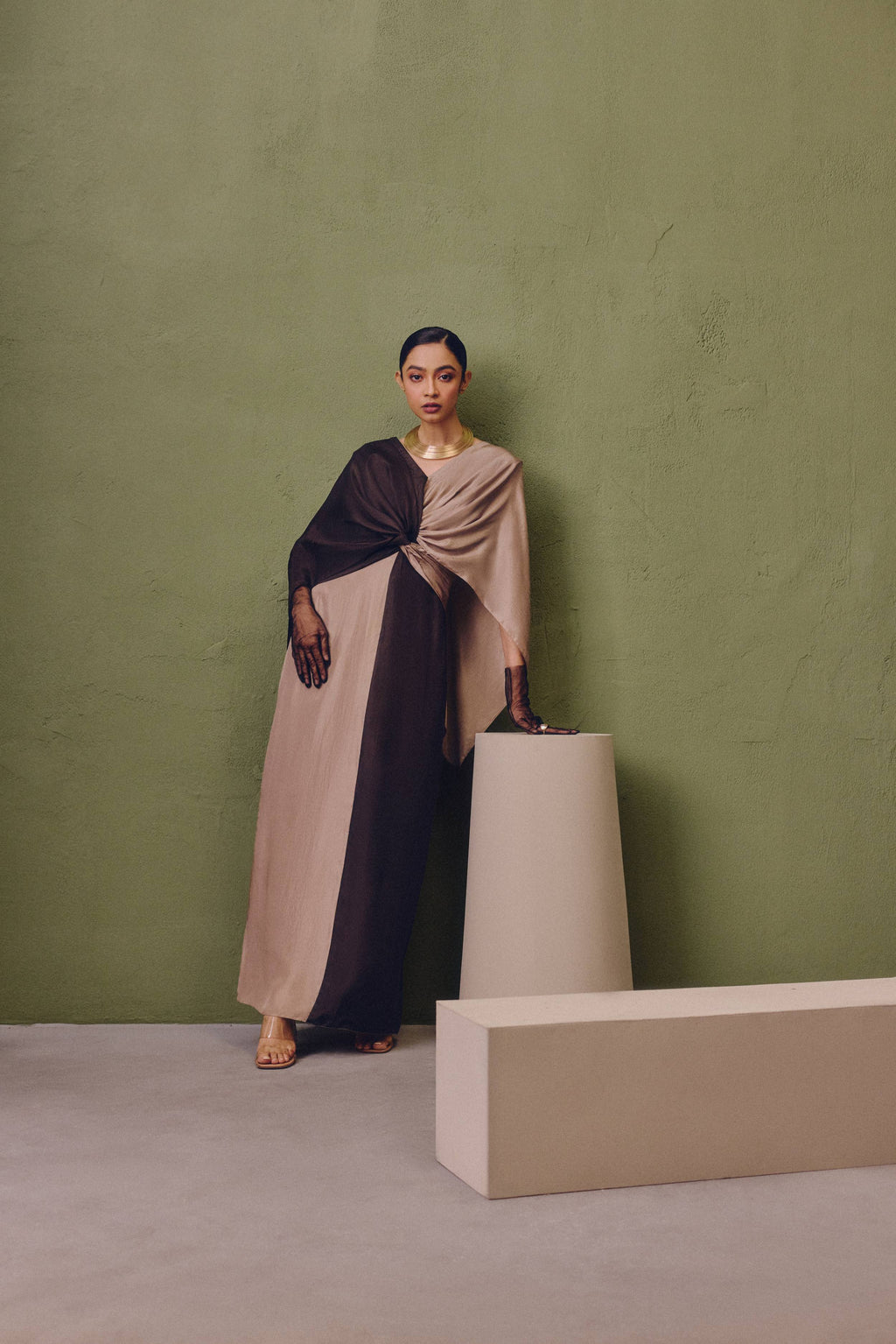 Urban Eclipse Drape Dress