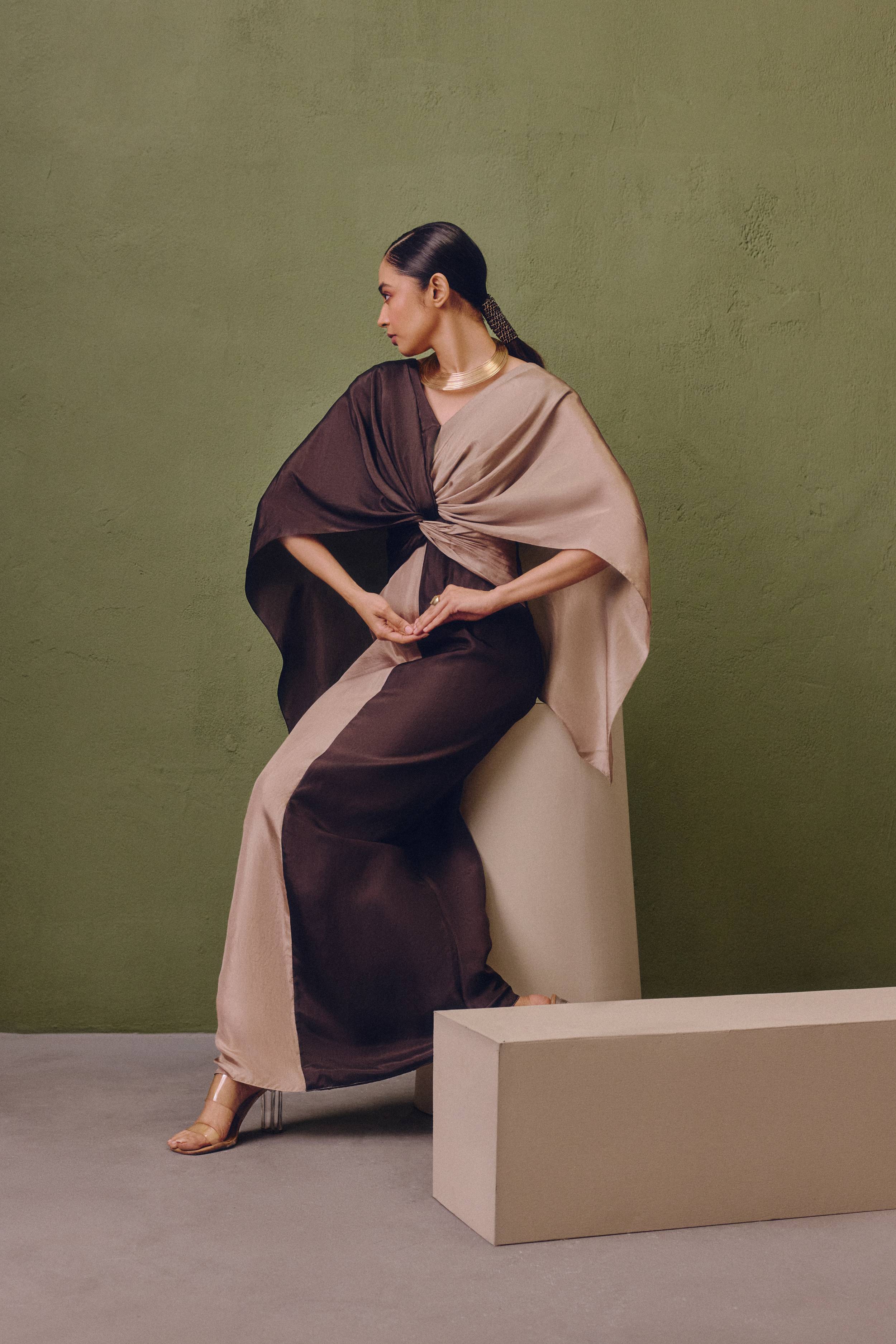 Urban Eclipse Drape Dress Secondary image