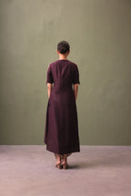 Lunar Ombre Silk Dress