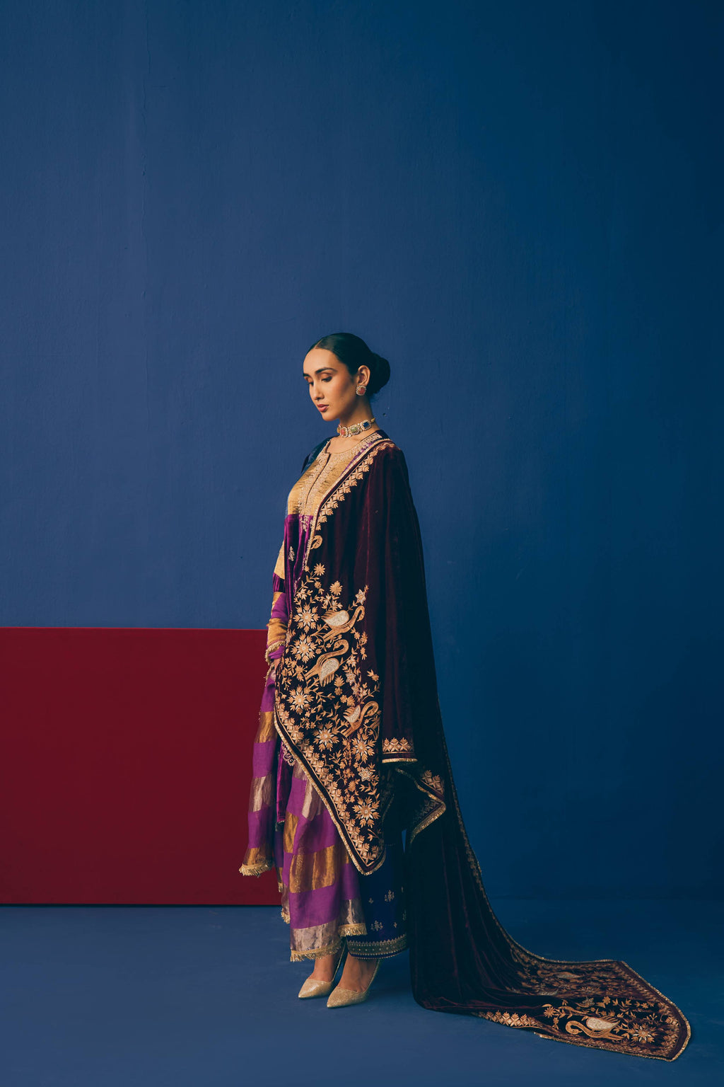 Heritage Jamuni Odhni Dupatta