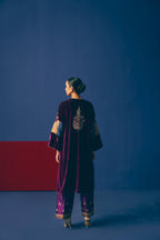 Jamuni Snowflake Velvet Suit