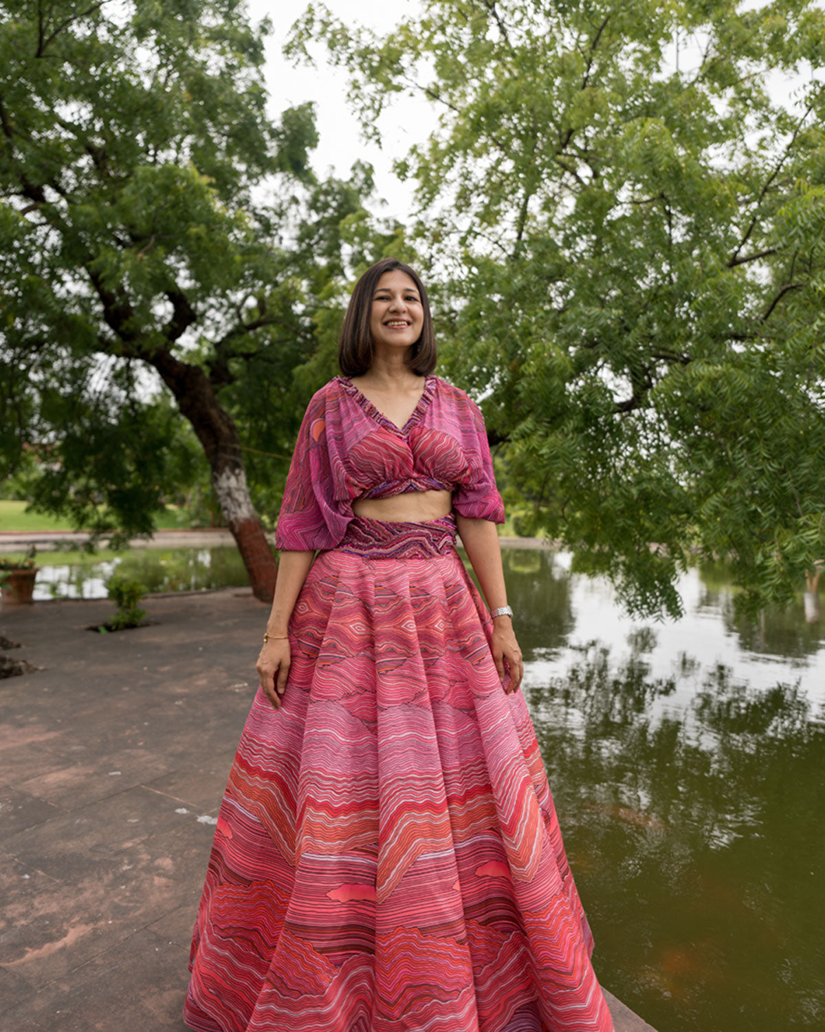 Aabha Lehenga Secondary image