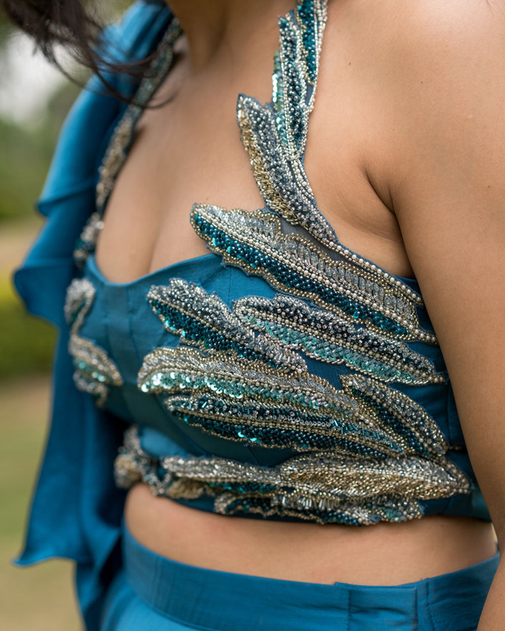 Plume Lehenga