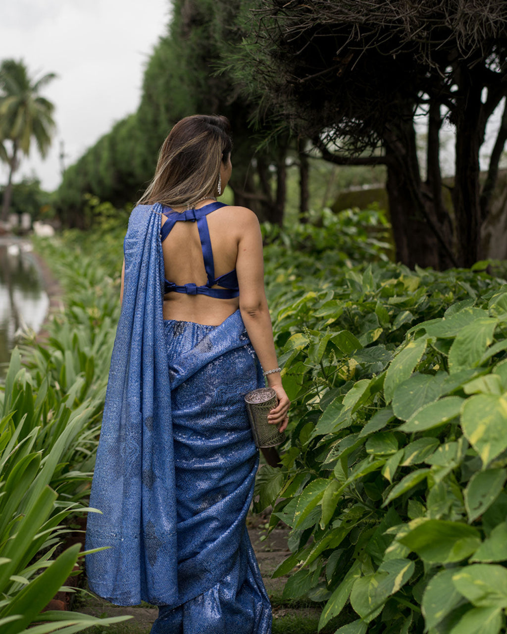 Azure Saree