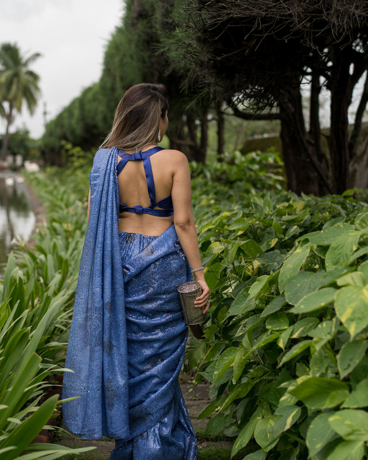 Azure Saree