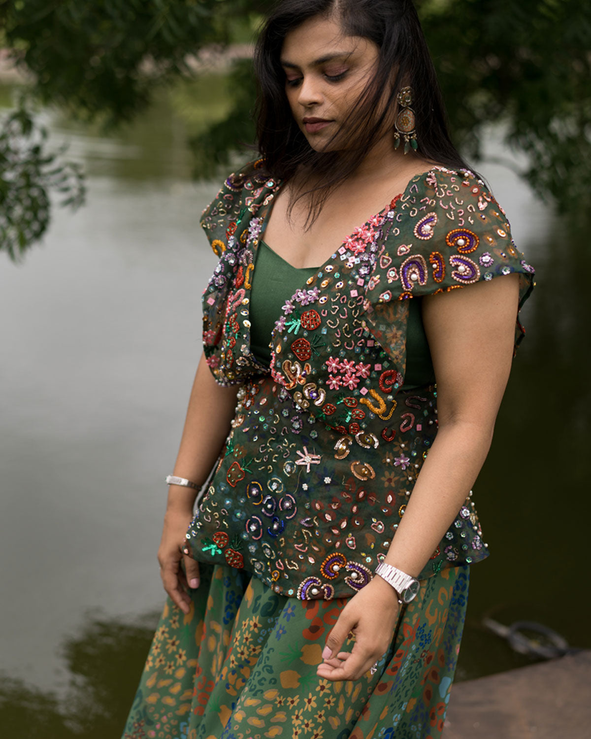 Aarohi Peplum Set Secondary image