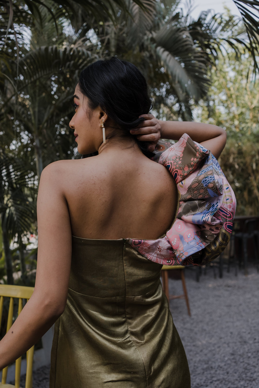 one shoulder dress