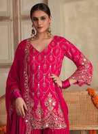 Vallia Mirror Work Sharara Set