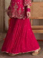 Vallia Mirror Work Sharara Set