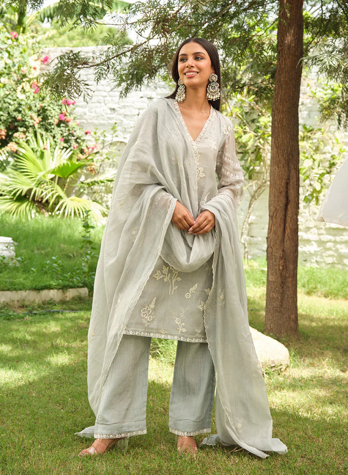 Varsha Thread Work Suit Set