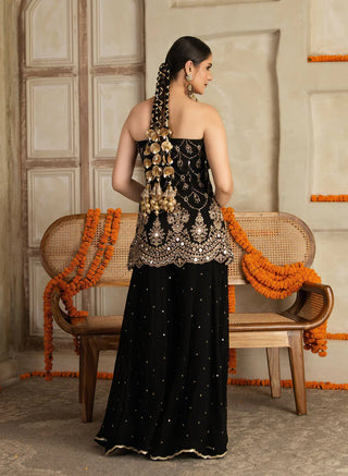 Vasanti Mirror Work Sharara Set