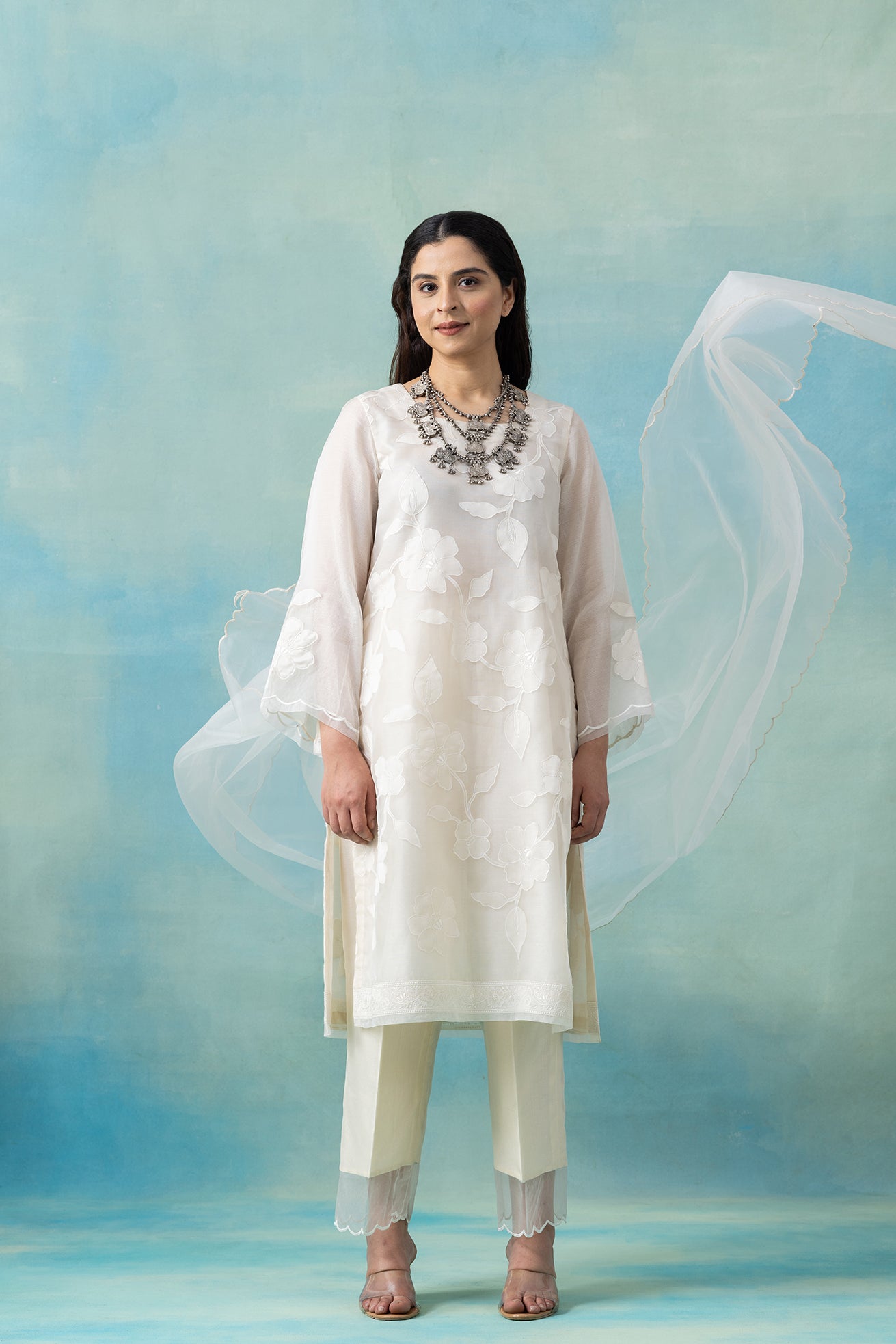 Phool Jaal Kurta Set