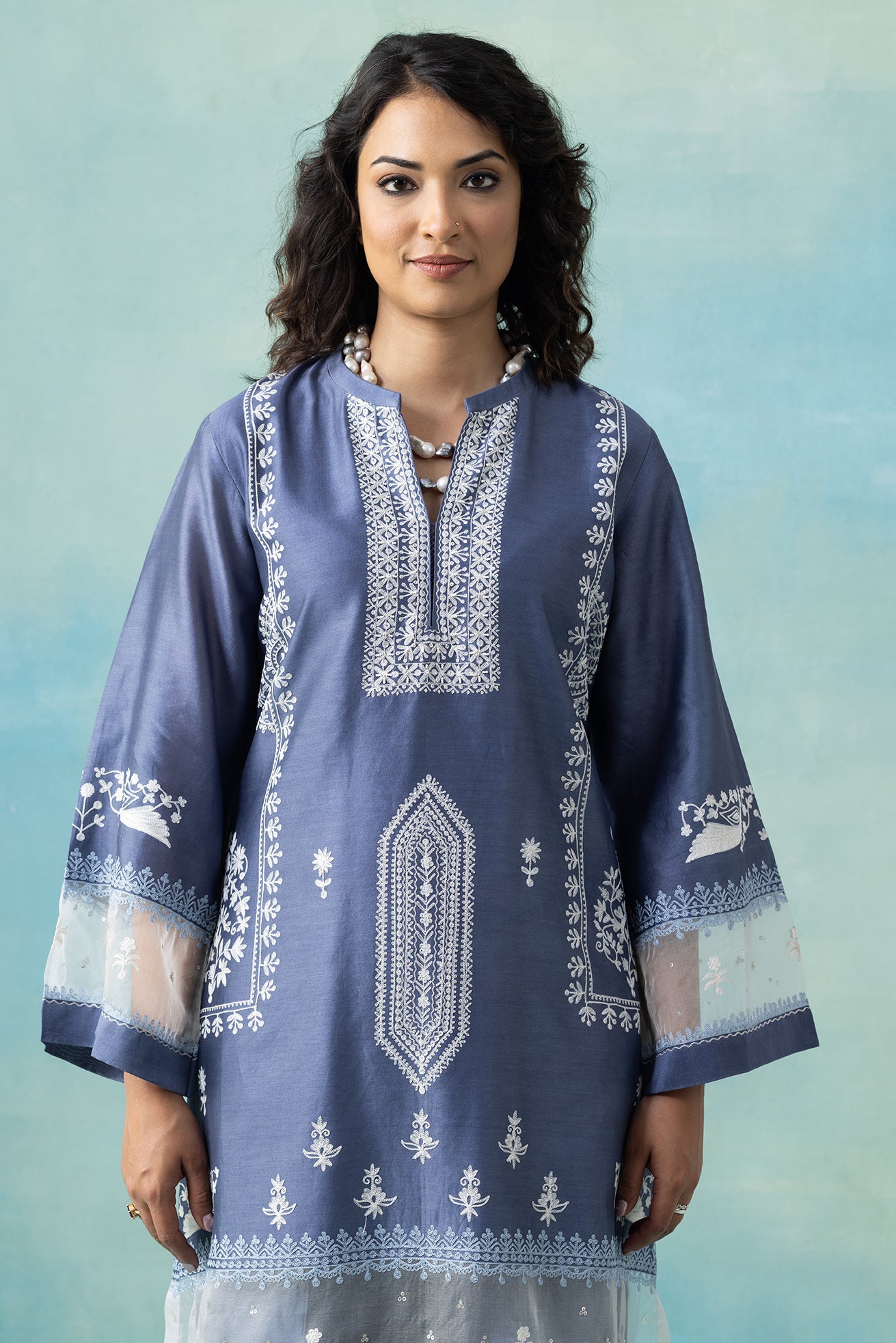 Kshitij Stripe Kurta Set Secondary image