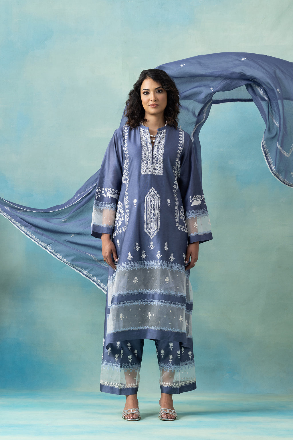 Kshitij Stripe Kurta Set