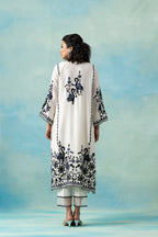 Peacock Garden Kaftan Set