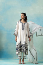 Peacock Garden Kaftan Set