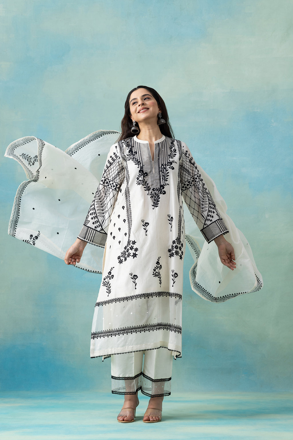 Jaali Bagh Kurta Set