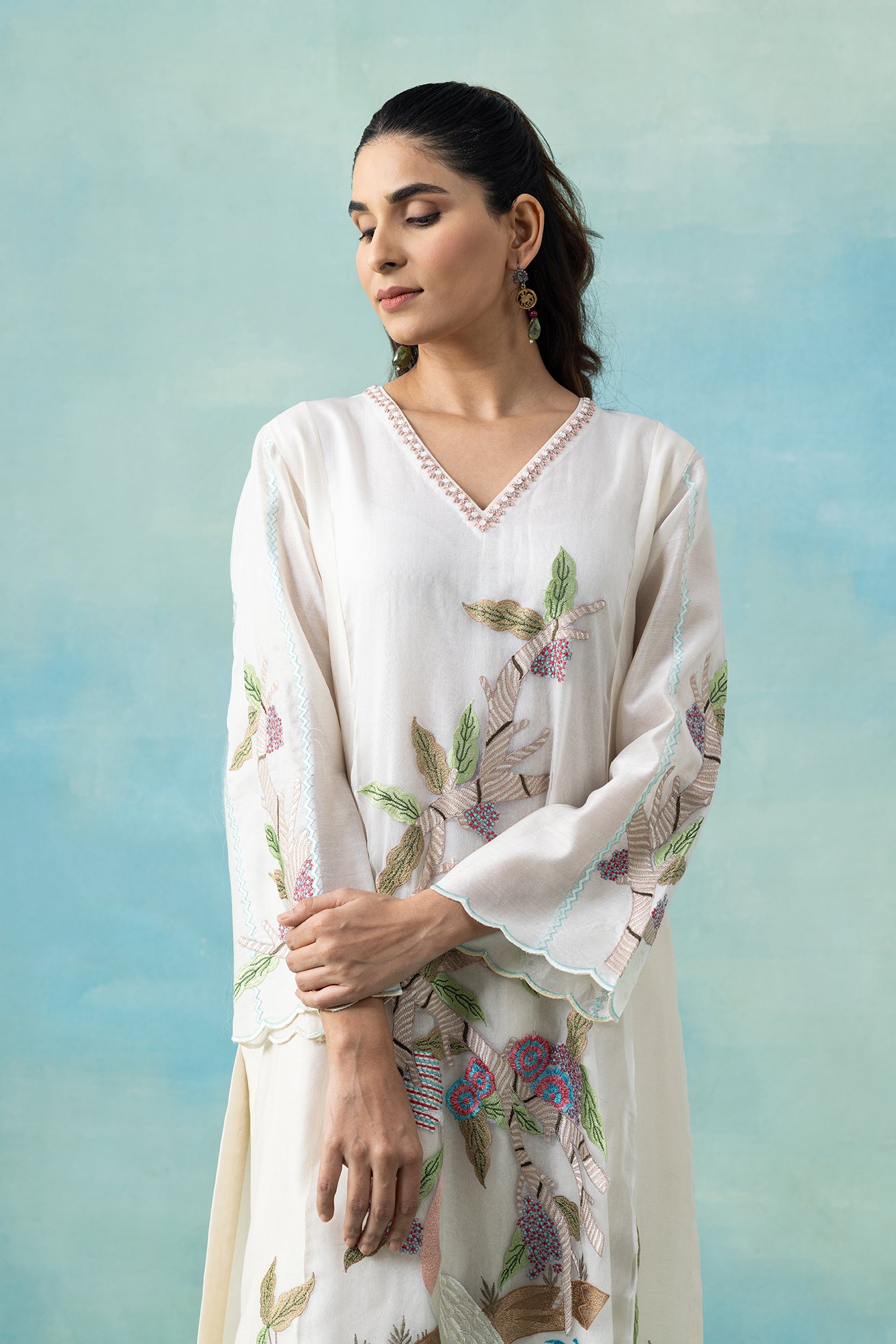 Rangeen Bagh Kurta Set Main image