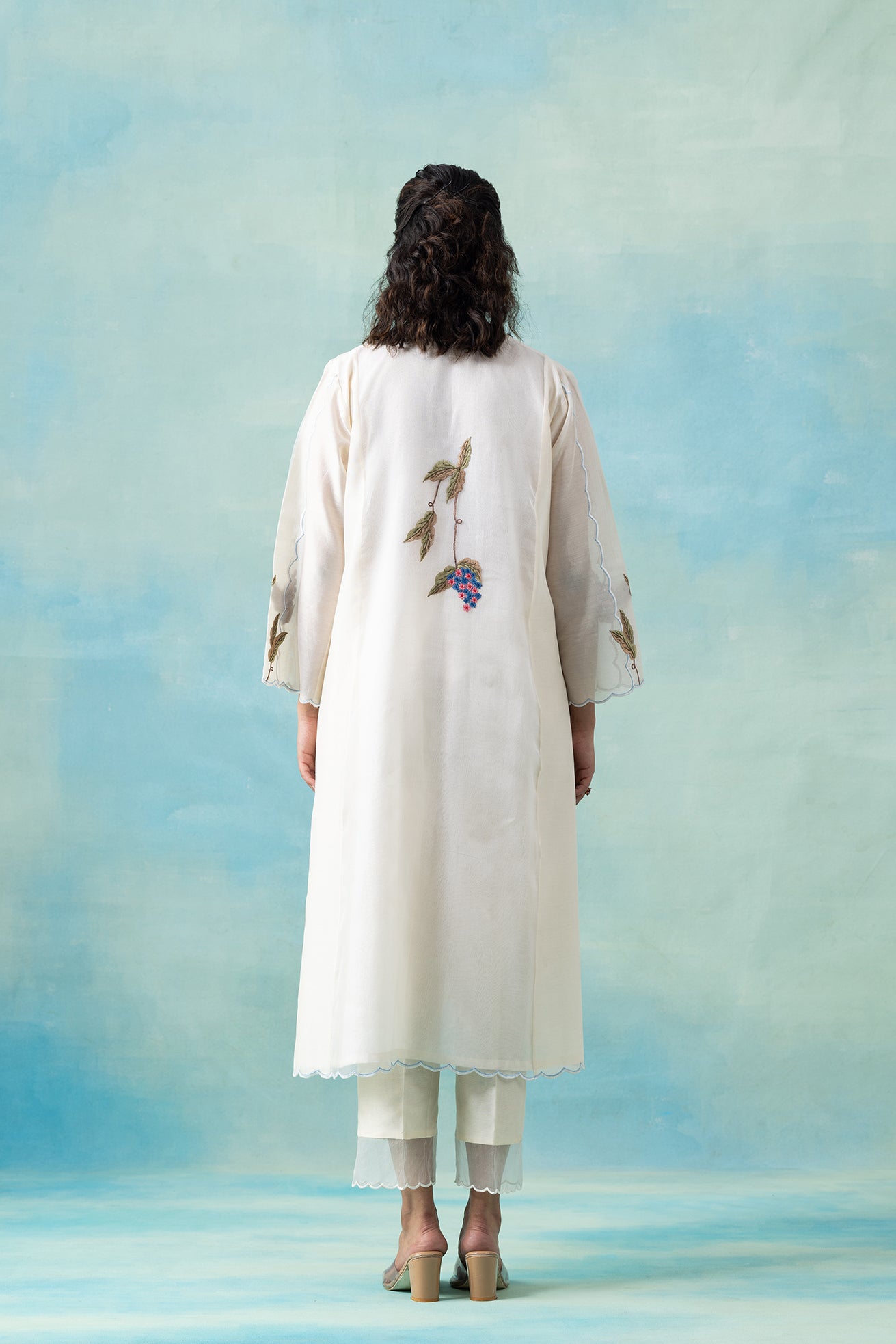 Mor Bageecha Kurta Set