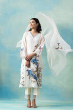 Mor Bageecha Kurta Set