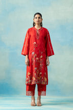 Golden Garden Kurta Set