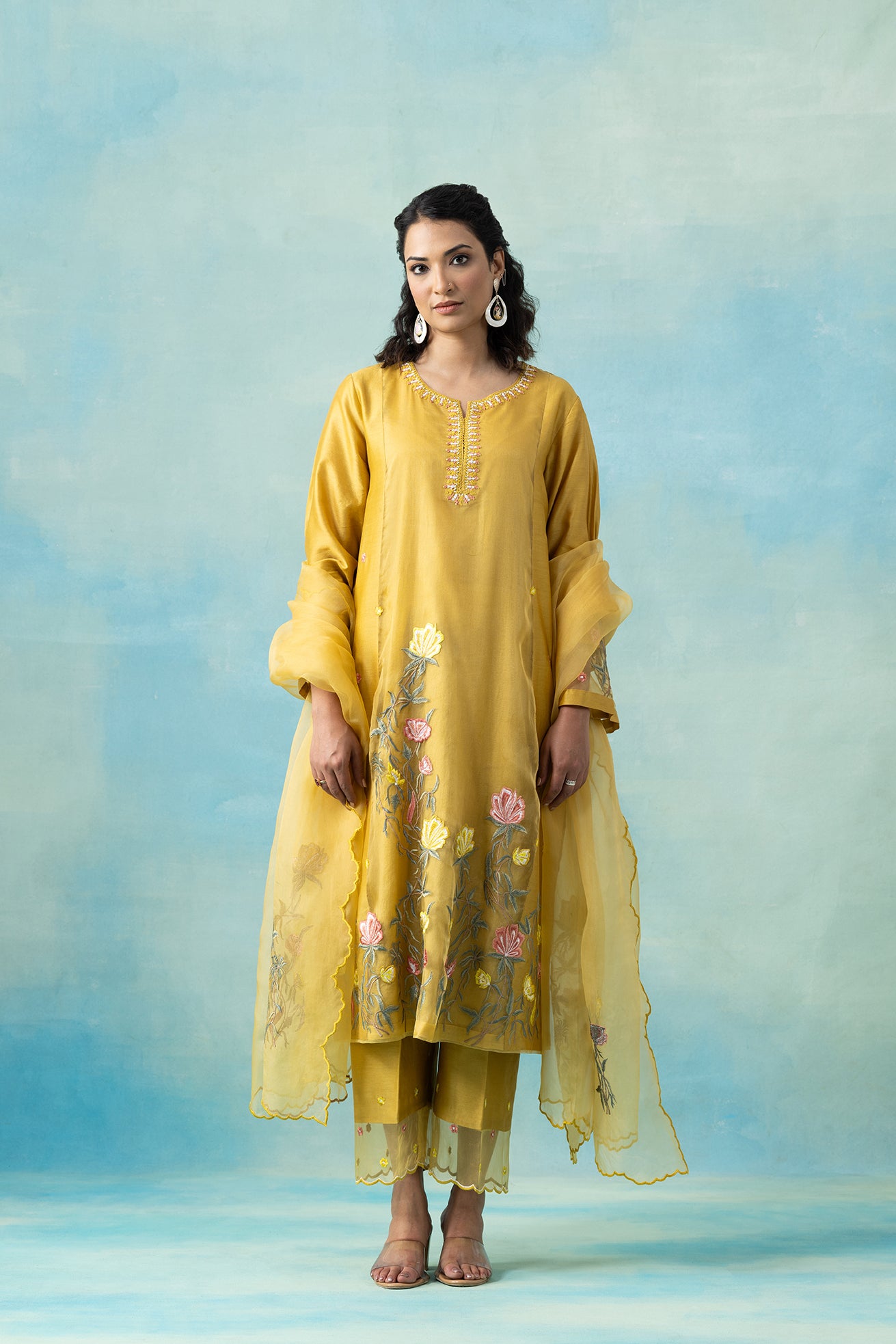 Sunshine Bloom Kurta Set Main image