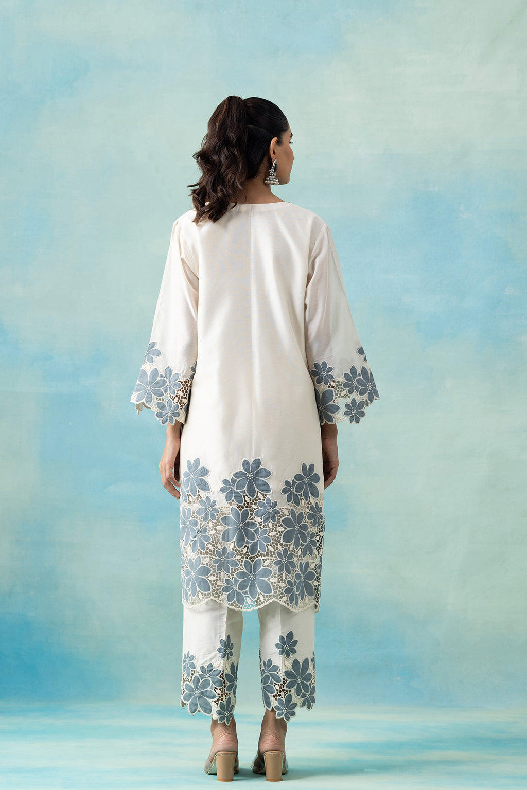 Azure Jaali Set