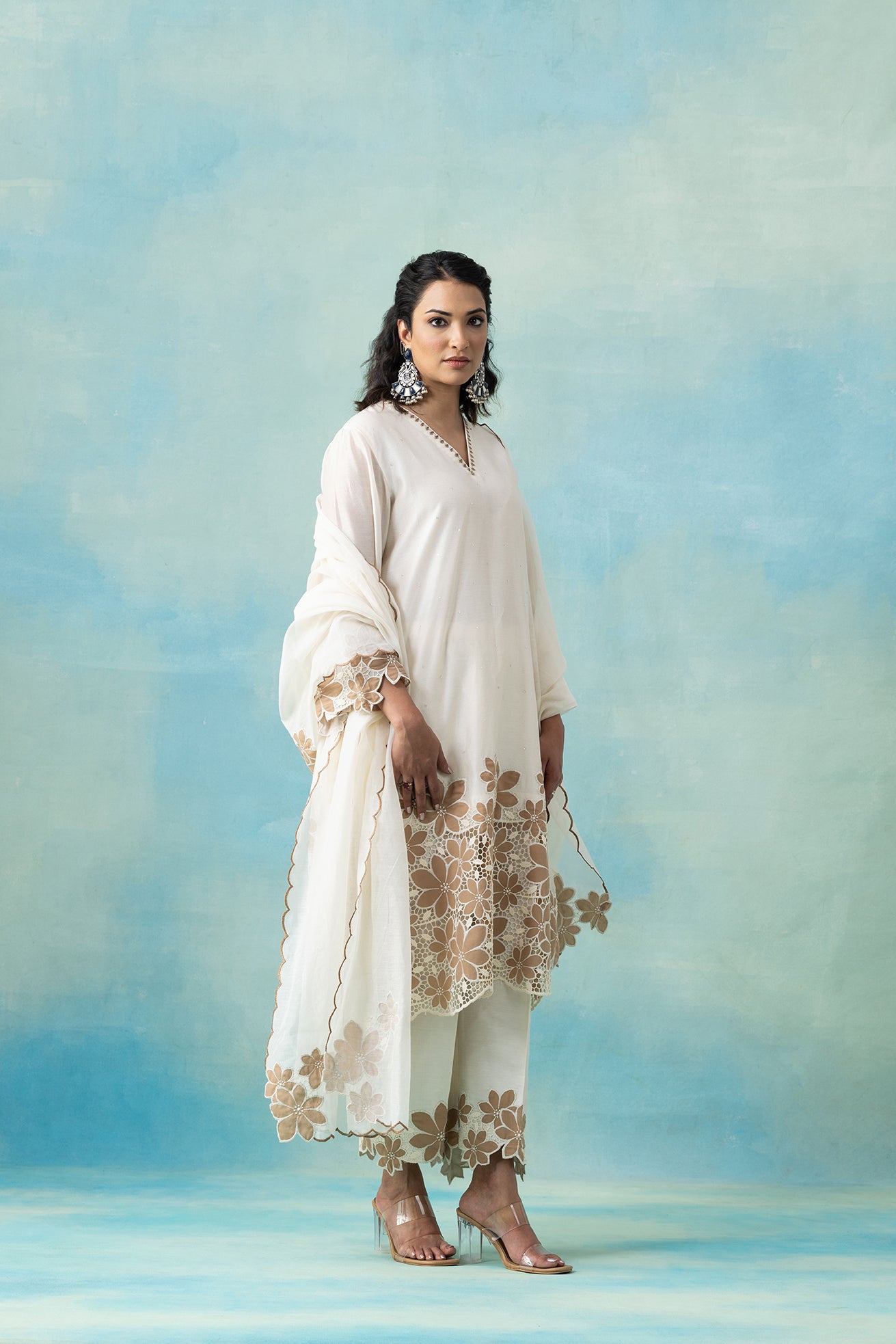 Coral Jaali Set Main image