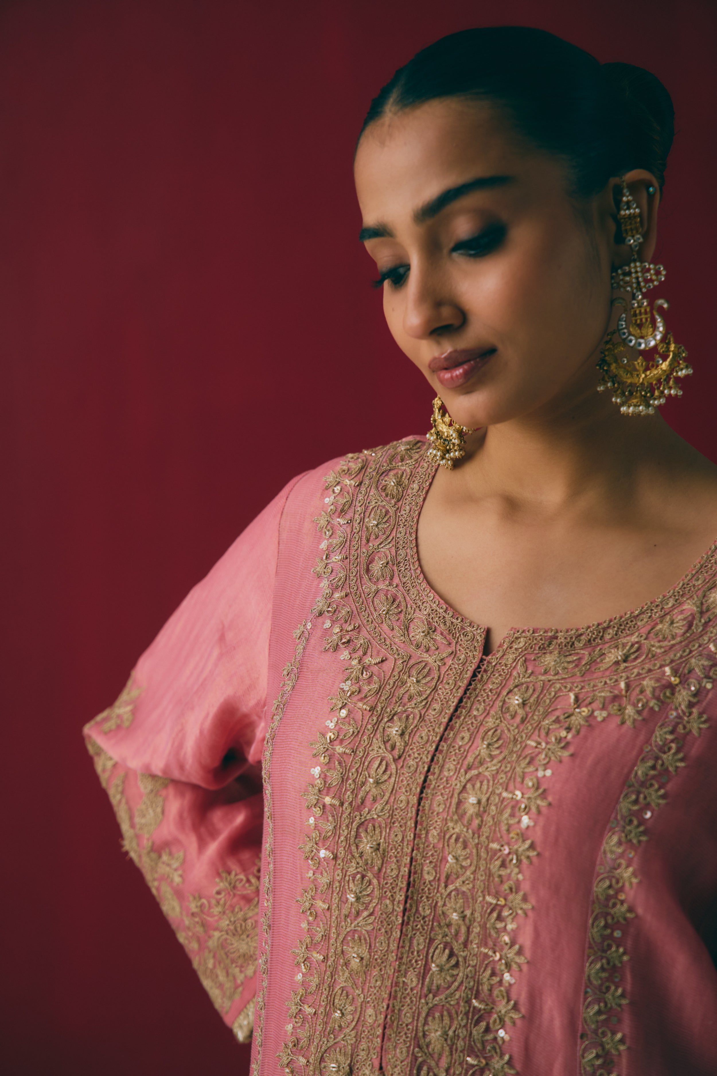 Gulbahar Zardozi Kurta Set