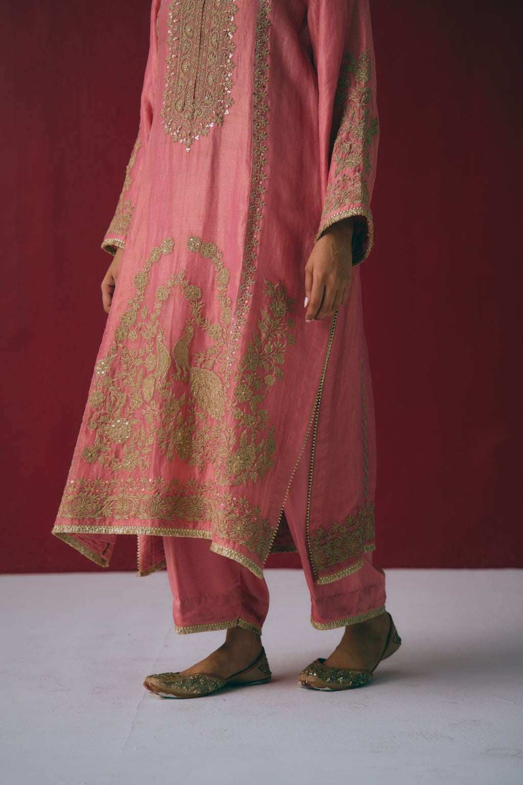 Gulbahar Zardozi Kurta Set