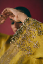 Haldi Bahar Chanderi Set