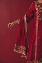 Laal Gulbaagh Kurta Set