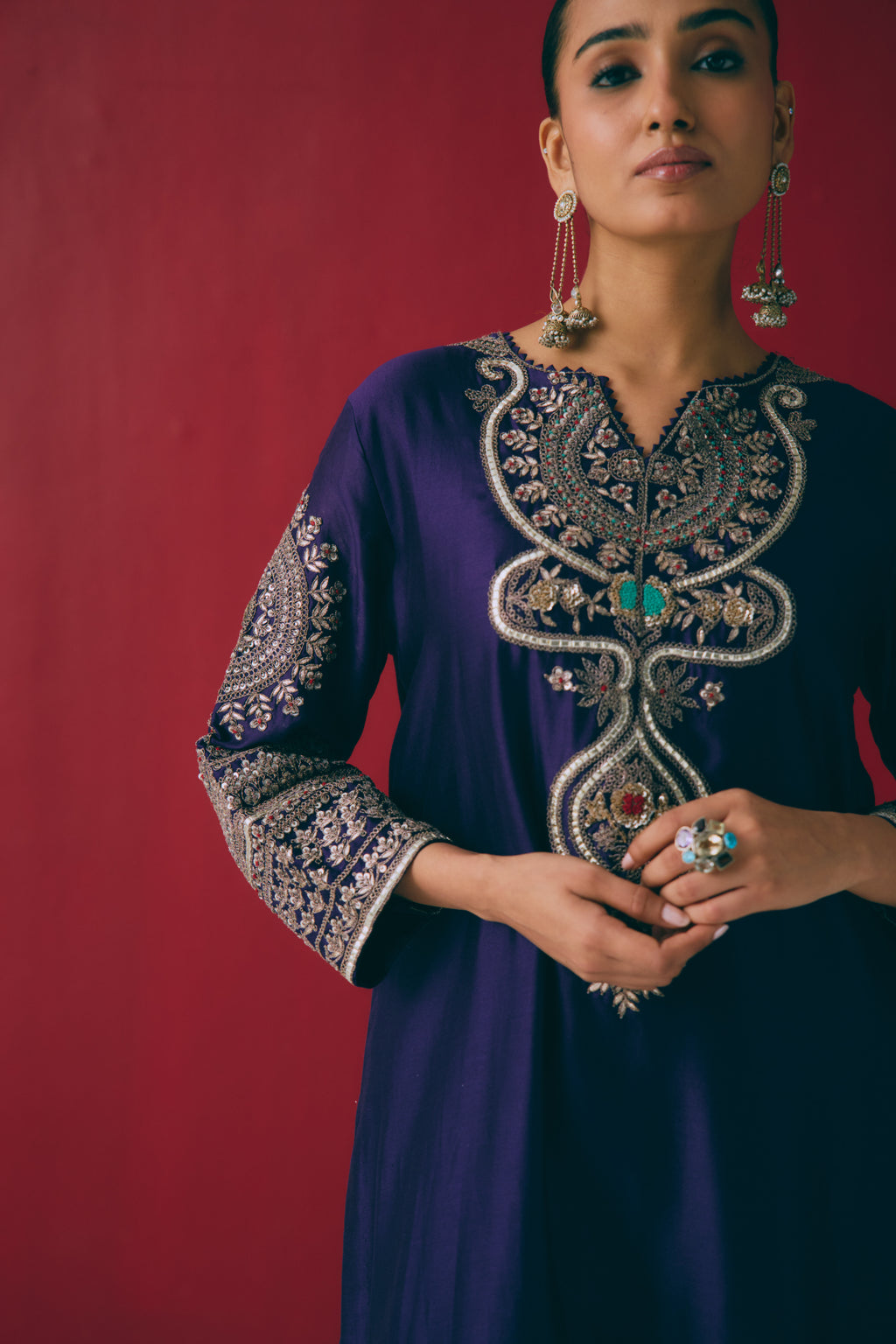 Neelam Darbar Kurta Set