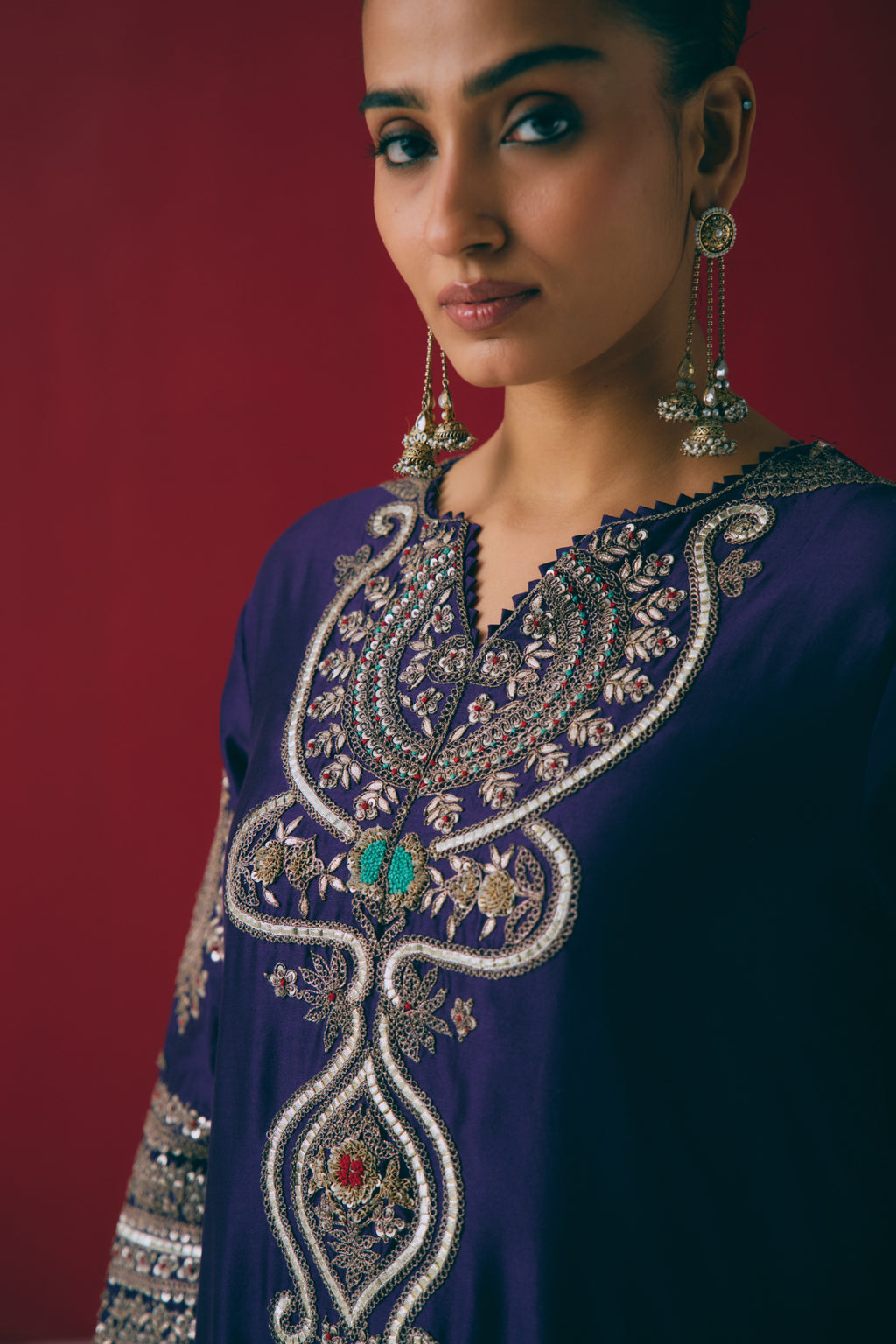 Neelam Darbar Kurta Set