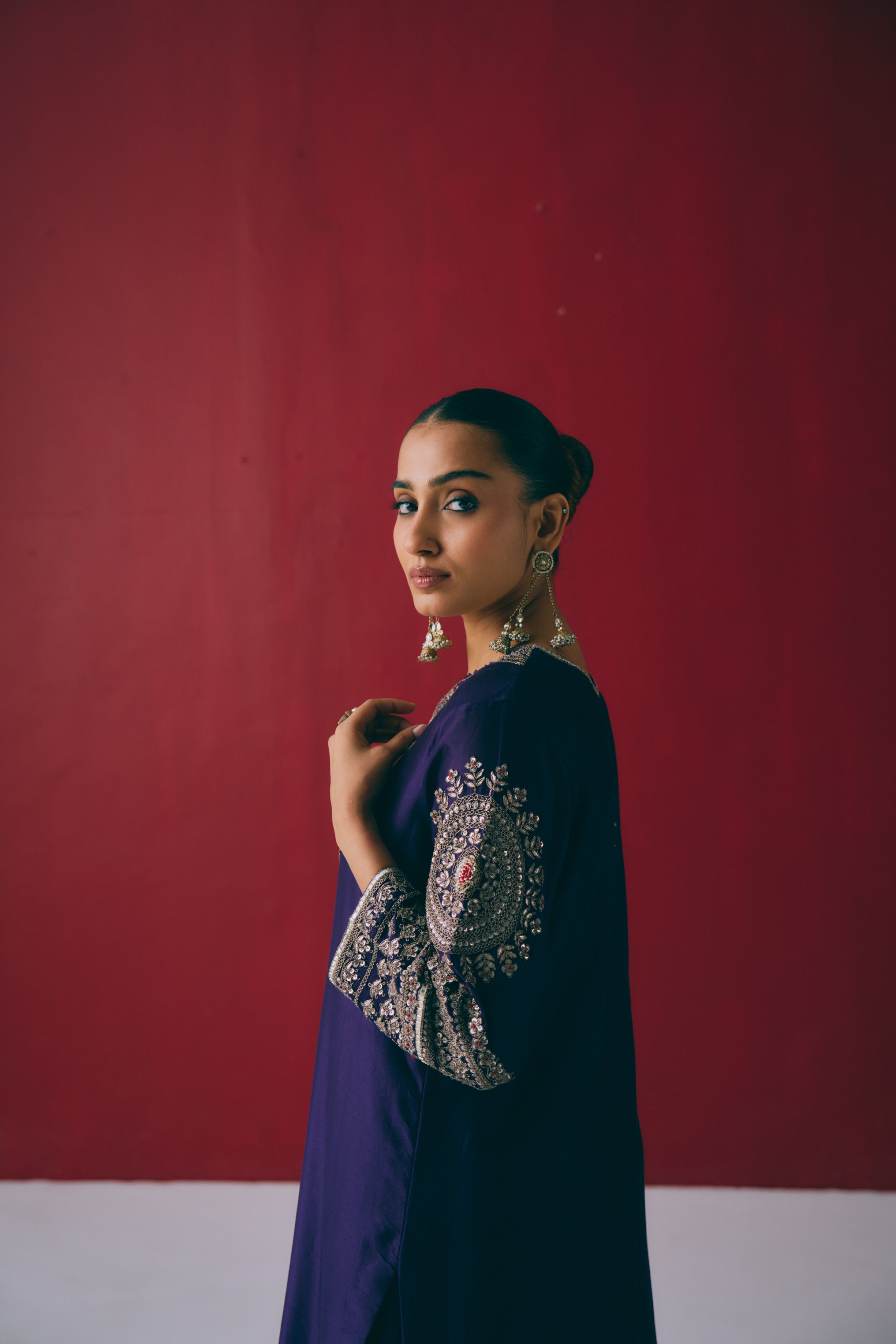 Neelam Darbar Kurta Set
