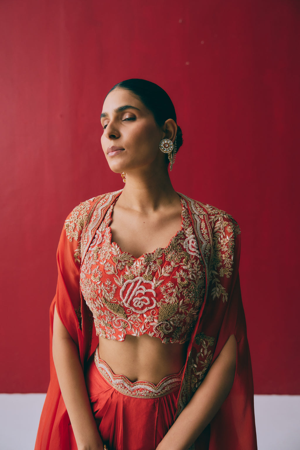Raat Rani Cape Set