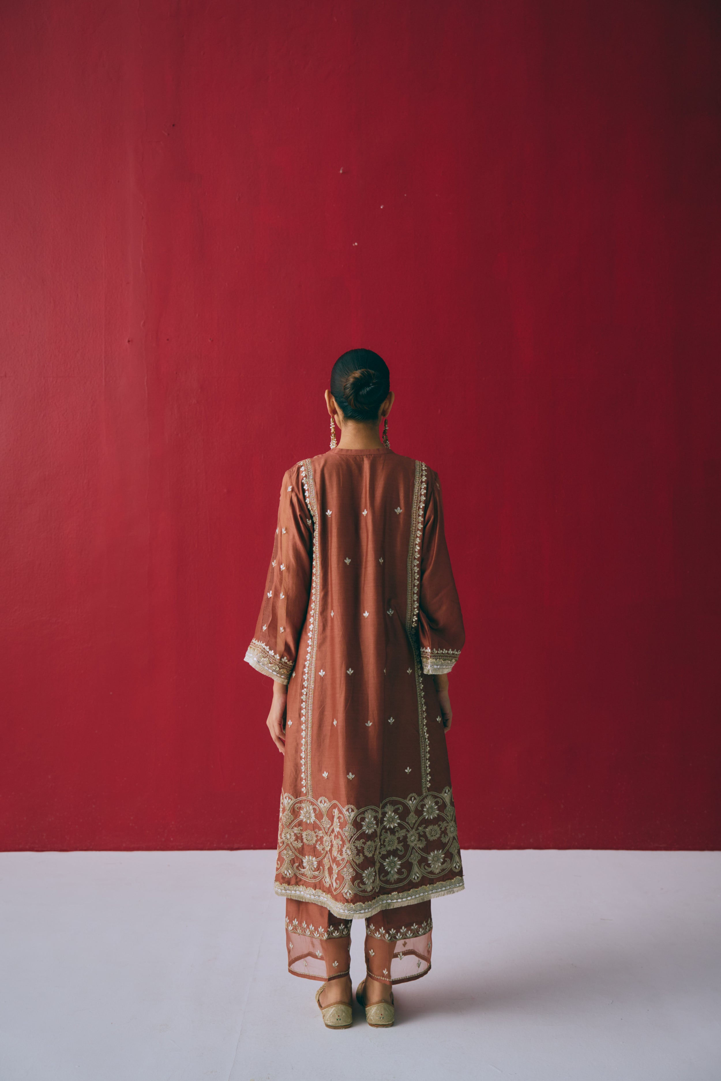 Zari Guldasta Kurta Set