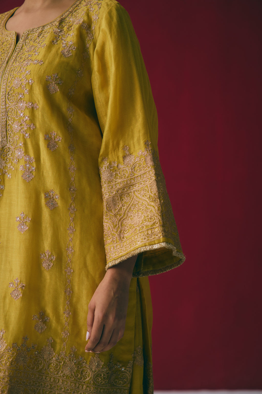 Mehndi Raat Sharara Set