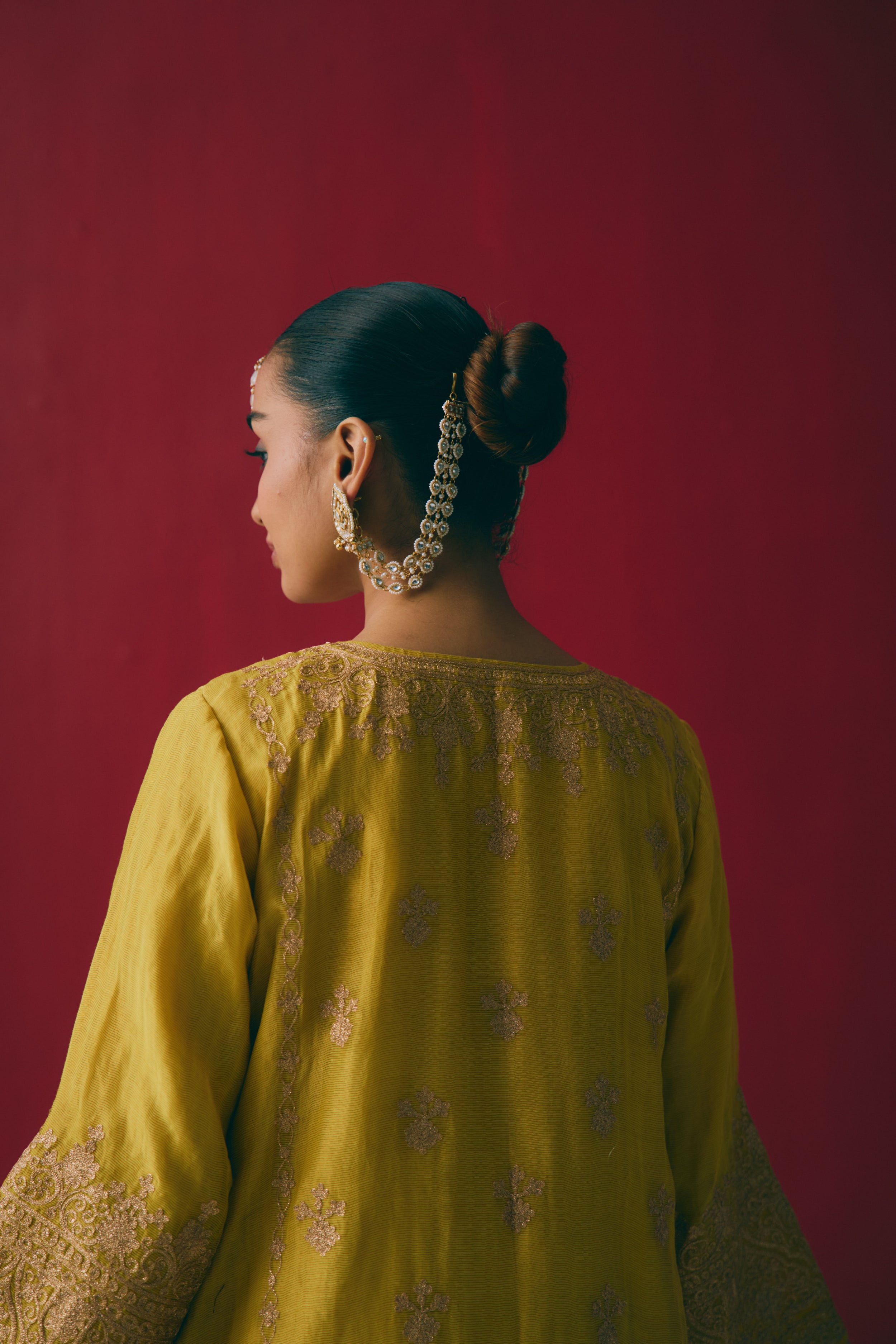 Mehndi Raat Sharara Set