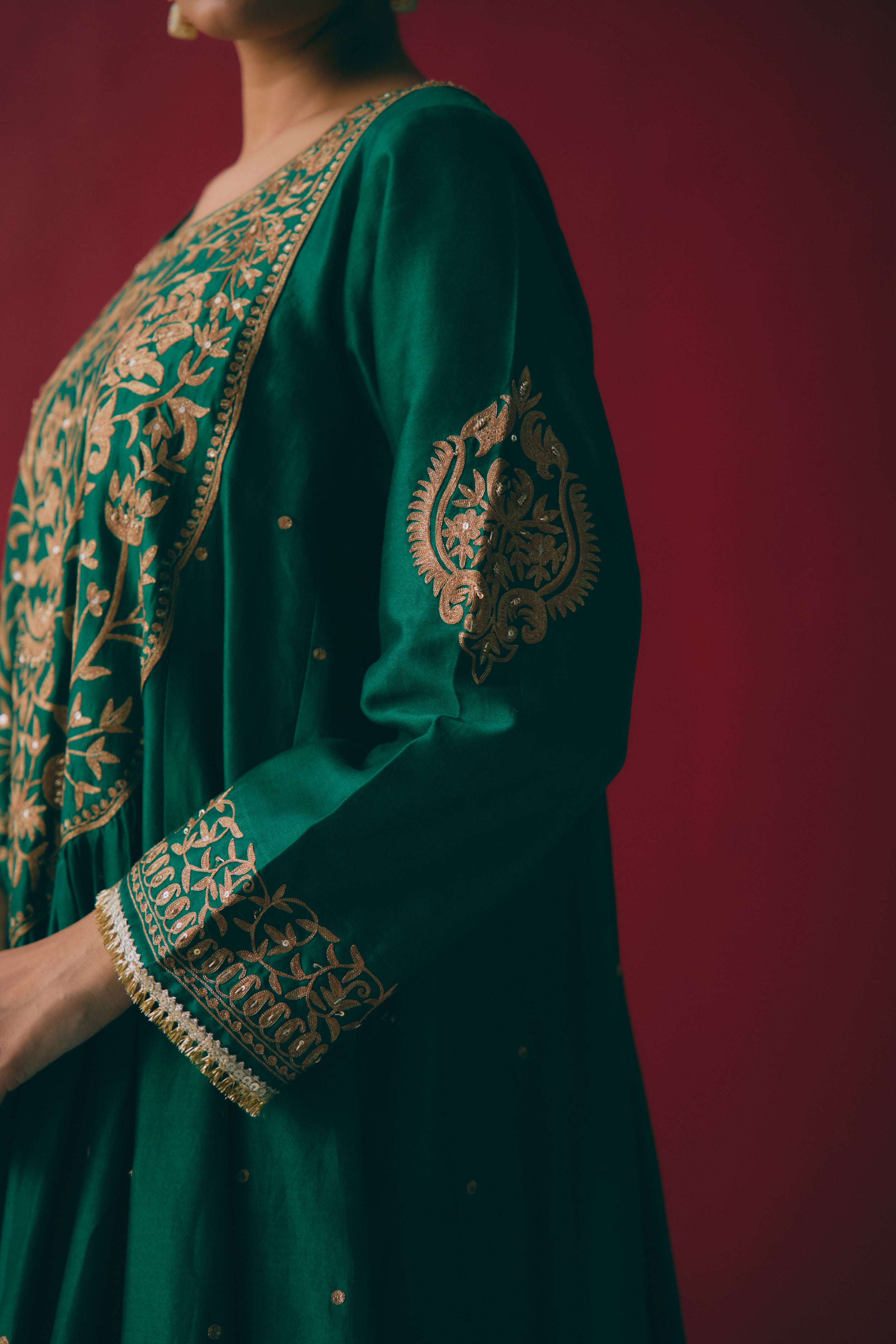 Zumurrud Anarkali Set