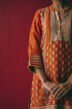 Zafrani Buti Sharara Set