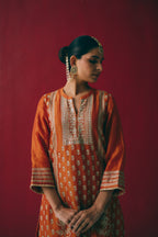 Zafrani Buti Sharara Set