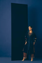 Neel Stone Embellished Jacket Set